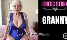 Bunicuța matură își îndeplinește fantezia de anal cu nepotul vitreg