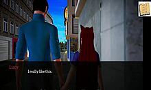 Permainan hentai yang realistik dengan teman wanita berambut merah